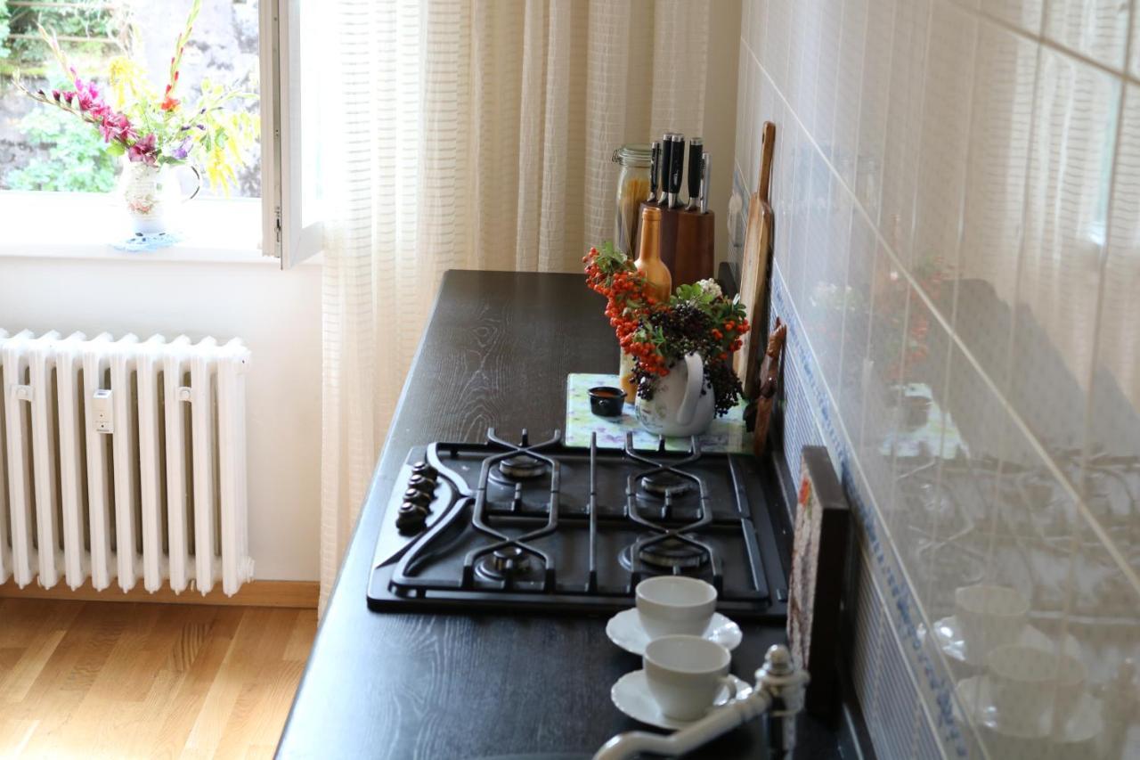 Retro Big Apartment With Two Balconies And Lift Karlsbad Exterior foto